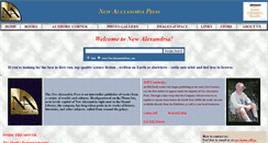 Desktop Screenshot of newalexandriapress.com